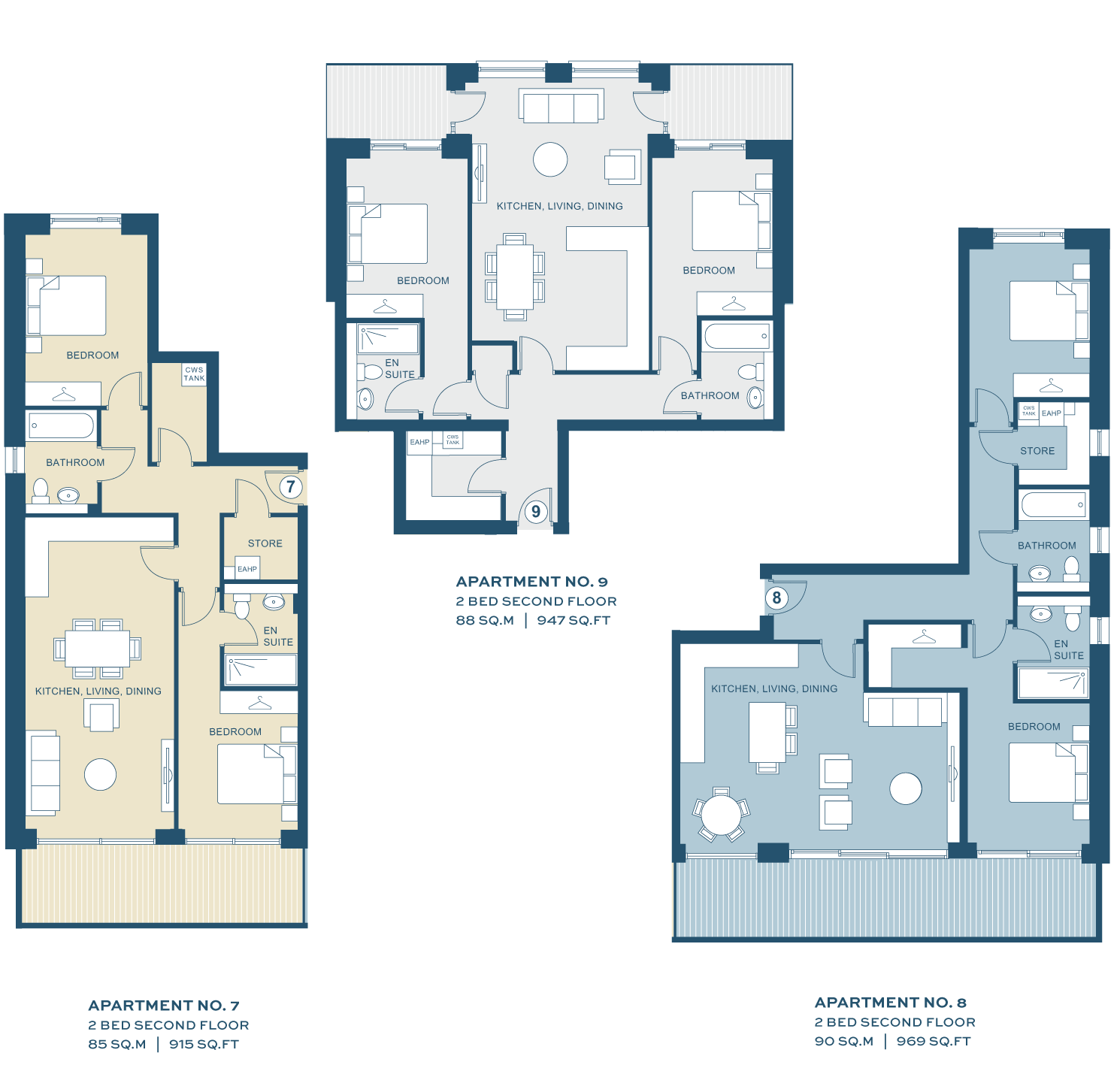Second Floor Floor Plans