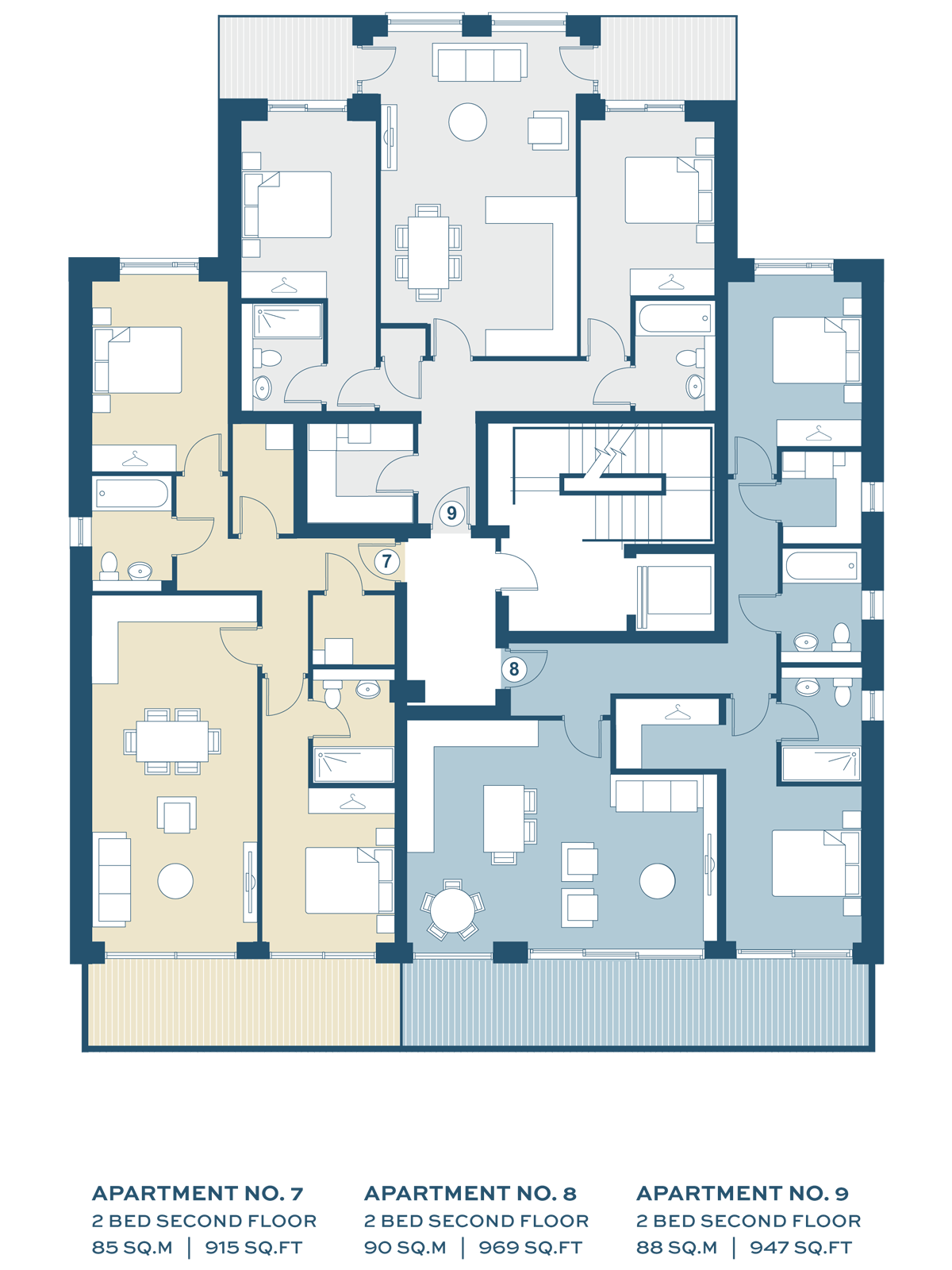 Second Floor Floor Plans